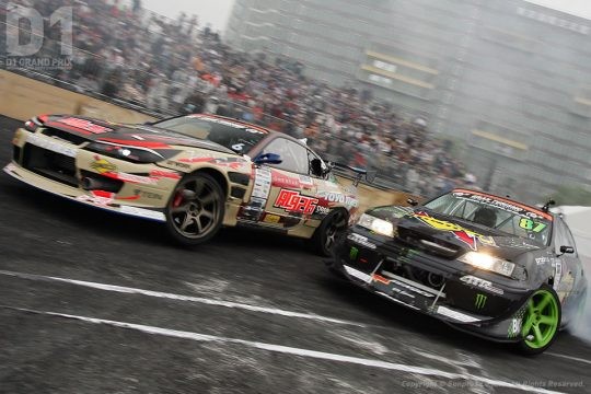 일본 D1GP에 참가한 차량들. 사진=D1GP 공식 홈페이지