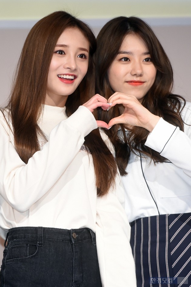 [HEI포토] 아이오아이 주결경-김소혜, '우열을 가리기 힘든 사랑스러운 미모'