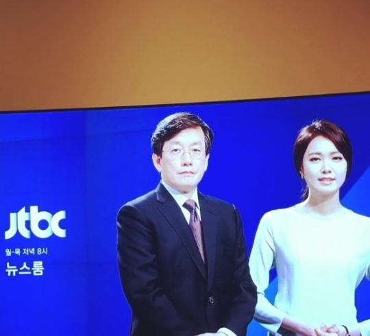 JTBC 뉴스룸 (사진=김나영 인스타그램)