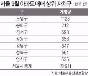 주택 공급과잉 '무풍지대' 서울…아파트 거래량 10년 만에 최대