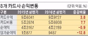 [도약하는 금융산업] 카드 가맹점 수수료 인하로 수익성 악화…새 결제수단 떠오른 '앱카드'에 전력투구