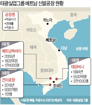 박연차의 '신발왕국'…베트남선 애플 몰라도 태광실업은 안다