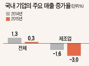 "기업 성장 저조했지만 수익성 개선…대기업 매출 4.7% 뚝, 더 어려웠다"