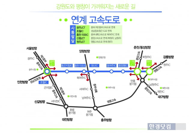 '서울~원주 54분' 제2영동고속도로 11일 개통