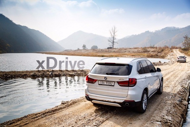 지난 10일 강원도 춘천에서 BMW의 대형 스포츠유틸리티차량(SUV) X5 X드라이브 30d를 시승했다. / BMW코리아 제공