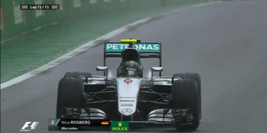 F1 브라질GP에서 우승한 루이스 해밀턴. 사진=F1 홈페이지