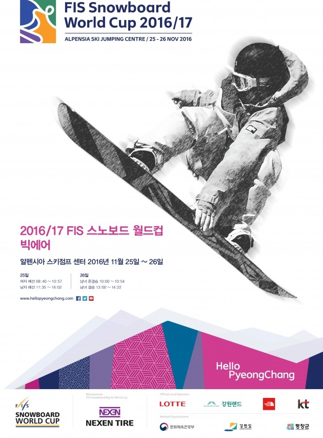 평창 동계올림픽 신호탄…'설원의 서커스' 빅에어 대회 열려