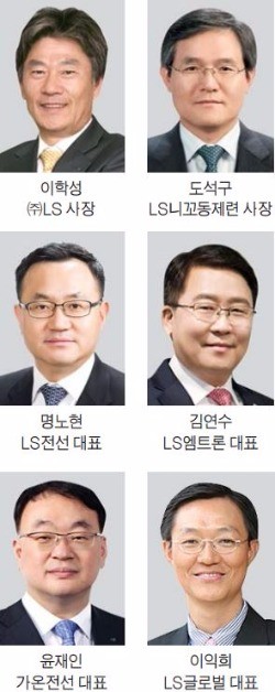 LS, 주요 4개 계열사 대표이사 60년대생으로 물갈이