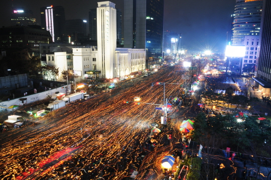 광화문 촛불집회 (사진=서울시 제공)