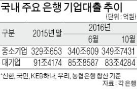 중소기업·자영업자 대출 급증 비상