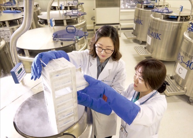서울아산병원 아산생명과학연구원 연구자들이 의약품 개발을 위한 실험을 하고 있다. 서울아산병원 제공