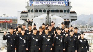 '바다의 탑건' 영예 차지한 양만춘함 승조원들