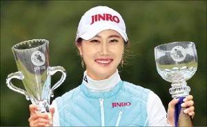 김하늘, JLPGA 최종전 웃다