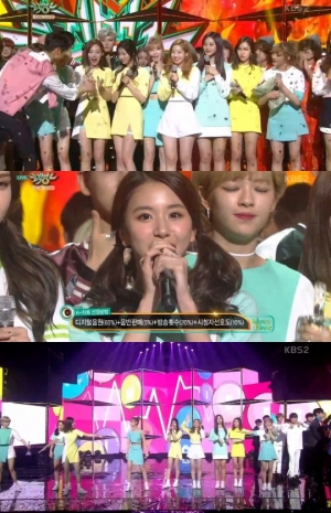 &#39;뮤직뱅크&#39; 트와이스, 계속되는 1위 행진 (종합)