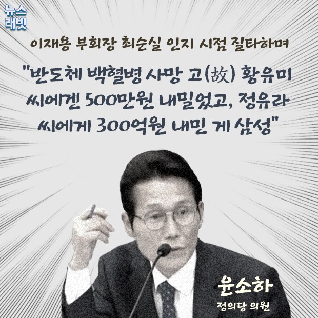 [뉴스래빗] "촛불집회 가본 적 있나?" 총수 청문회 '말말말'