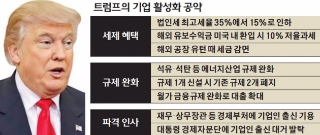 손정의, 미국에 500억 달러 베팅…규제 풀어 기업 투자 끌어들이는 '트럼프의 마력'