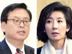 새누리당 16일 원내대표 경선…친박 정우택 vs 비박 나경원 '사활 건 승부'