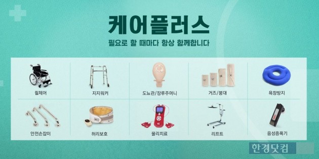 옥션이 장애인용품 전문관인 케어플러스를 열었다. (자료 = 옥션)