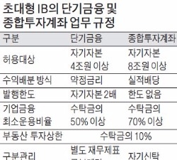 내년 하반기 초대형IB도 어음 발행한다