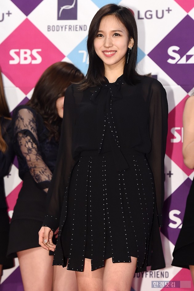 [HEI포토] 트와이스 미나, '상큼한 미소가 사랑스러워~' (SBS 가요대전)