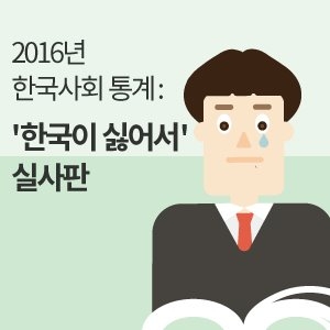 [인포그래픽] '시름시름' 대한민국 ‥'한국이 싫어서' 실사판