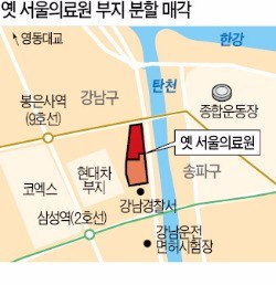 옛 서울의료원 땅 2개로 나눠 판다