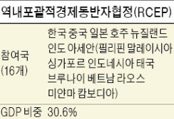 트럼프의 TPP 탈퇴 선언에 급물살 타는 RCEP 협상