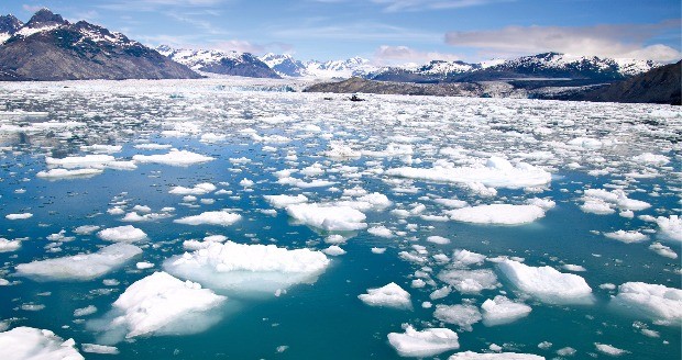 세계 최대의 빙하가 모여 있는 컬럼비아 빙하 