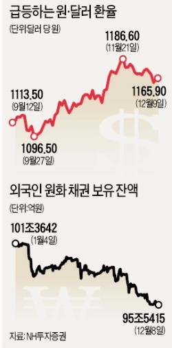 [탄핵안 가결] 숨죽인 금융시장…"탄핵 충격파 어디로 튈지 모른다"