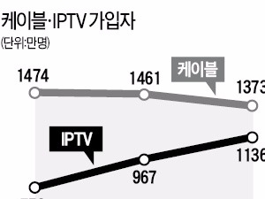 가입자 1000만명 돌파…쑥쑥크는 IPTV