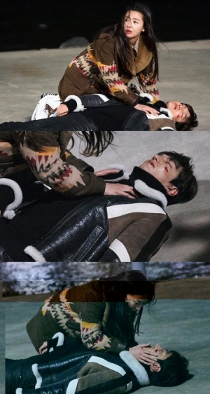 이민호, 상처투성이 기절 &#39;포착&#39;..위기일발