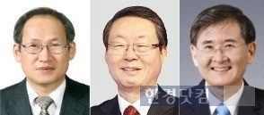 왼쪽부터 정규상(성균관대) 이영무(한양대) 강성모(KAIST) 바카라 카지노. / 한경 DB