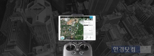 DJI 기체의 자동 비행을 계획, 조정할 수 있는 아이패드용 앱 '그라운드스테이션 프로'. / 사진=DJI 제공