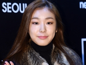 [HEI포토] 김연아, '백옥 도자기 피부'