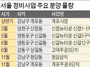  거치 없이 원리금 분할상환 명심…'서울·부산' 재개발·재건축 청약 노려볼 만