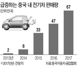 보조금 없인 못달리는 중국 전기차