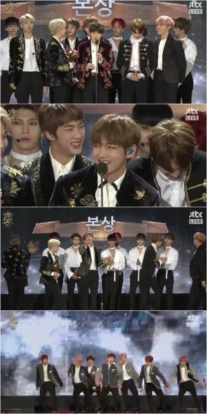 방탄소년단, &#39;골든디스크&#39; 본상...&#39;BTS CHRONICLE&#39; 눈길