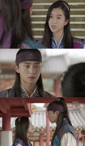 &#39;화랑&#39; 박서준, 서예지에 경고 &#34;고아라 다치게 하면 위험&#34;