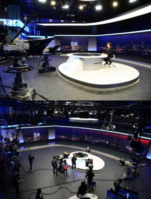 &#39;SBS 8뉴스&#39;, 30일부터 확 달라진다...뉴스룸 세트 개선