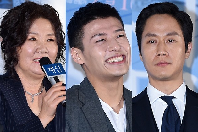 '재심' 김해숙 강하늘 정우 /사진=변성현 기자 