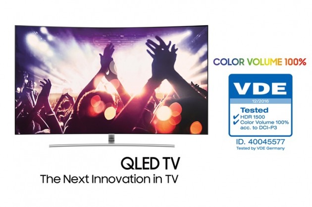 삼성전자 QLED TV, 세계적 인증기관서 '컬러볼륨 100%' 검증