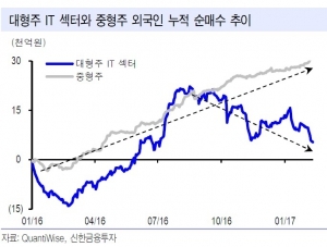 "대형주, 2~3월 주춤…중형주가 대안"-신한