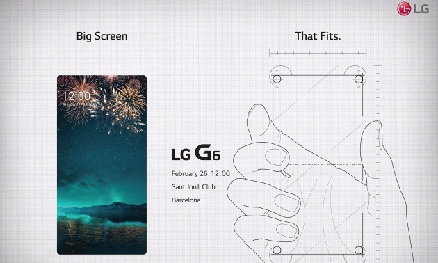 LG전자가 지난 7일 세계 각국 기자에게 보낸 차기 전략 스마트폰 LG G6 공개 행사 초청장. 한국경제DB