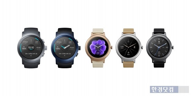 지난 10일 미국에서 공개했던 LG전자의  LG 워치 스포츠(LG Watch Sport)와 LG 워치 스타일(LG Watch Style). LG전자는 세계 최초로 안드로이드 웨어 2.0 (Android Wear 2.0)을 탑재해 이 제품들을 MWC 2017에서도 공개할 예정이다. (자료 LG전자)