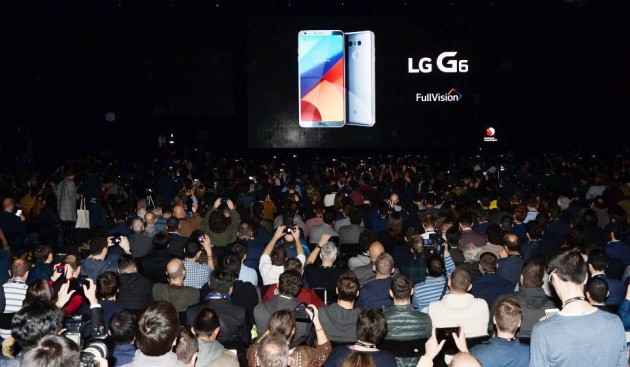 [포토] LG G6, 공개 행사에 몰린 인파