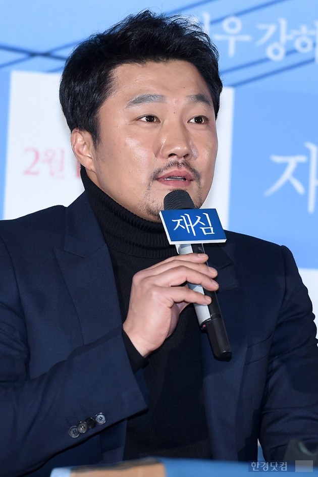 [HEI포토] 한재영, '영화 속 모습과 다른 순진함'