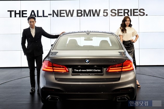 [포토] BMW 뉴 5시리즈, '매력적인 뒤태'