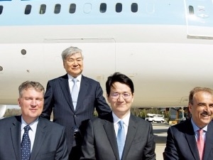 한국 땅 밟는 '꿈의 항공기' 보잉787…대한항공, 제주노선 투입