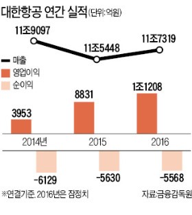 상승기류 올라 탄 대한항공