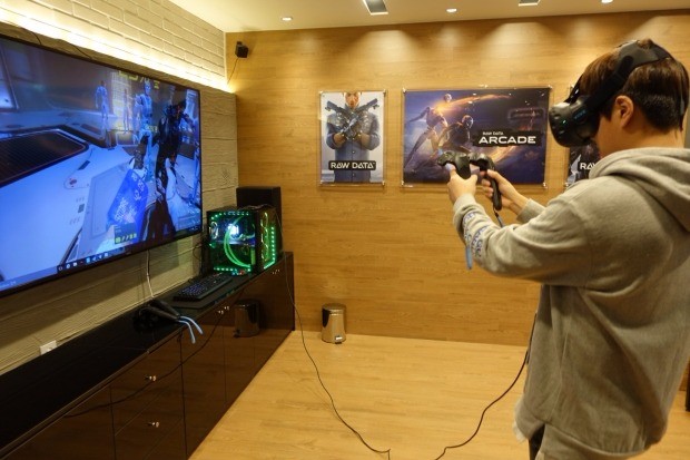 VR 게임, 거 참 신기하네!... 주연테크 VR카페 인기 